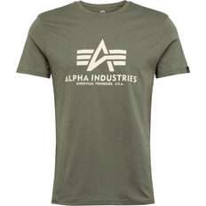 Alpha Industries Basic T-shirt - green/cream