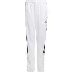 Adidas Kid's Tiro Track Pants - White/Black (GN5494)