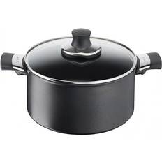 Titanio Otras Macetas Tefal Excellence con tapa 5.2 L 24 cm