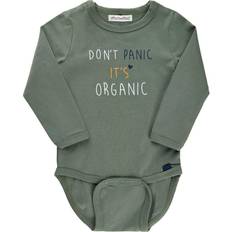 Minymo Drenge Bodyer Minymo Baby Body L/S - Agave Green (611103-9806)