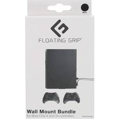 Floating Grip Xbox One X Console and Controller Wall Mount Bundle - Black