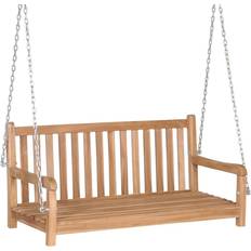 Teak Outdoor Hanging Chairs vidaXL 44995