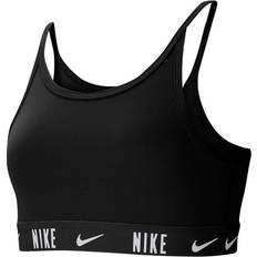 Trainingsbekleidung Tops Nike Girl's Trophy Sports Bra - Black/Black/White (CU8250-010)