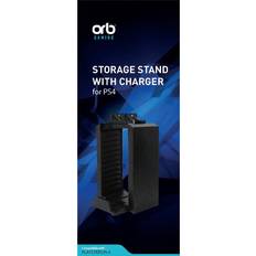 PlayStation 4 Ladestationen Orb Playstation 4 Disc Storage Kit and Charger - Black