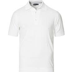 John Smedley Abbigliamento John Smedley Adrian Slim Fit Sea Island Polo Shirt - White