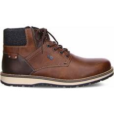 Men - Wool Lace Boots Rieker 38434-26 - Brown