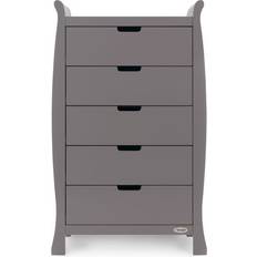 White Storage OBaby Stamford Tall Chest of Drawers