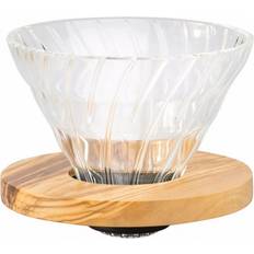 Hario V60 Glass Dripper 02 - Olive Wood
