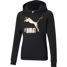 Ragazza Felpe Puma Classics Logo Hoodie - Nero