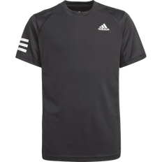 Korta ärmar Överdelar Barnkläder adidas Club Tennis 3-Stripes T-shirt Kids - Black/White