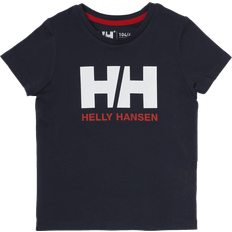 Helly Hansen T-shirt En Coton Enfant HH Logo Bleu Marine