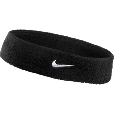 Black - Women Headbands Nike Swoosh Headband - Black/White