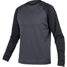 Singletrack endura Endura Singletrack Fleece MTB Jersey Men - Black