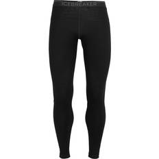 Herren - Schwarz Lange Unterhosen Icebreaker 260 Tech Thermal Men