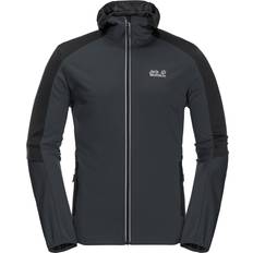 Jack Wolfskin Men - Softshell Jacket - XL Jackets Jack Wolfskin Go Hike Softshell Windproof Jacket Men - Phantom