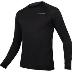 Black - Men Base Layer Tops Endura BaaBaa Blend LS Baselayer Men - Black