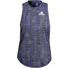 adidas Own The Run Primeblue Running Tank Top Women - Semi Night Flash/White