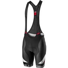 Castelli competizione bib Castelli Competizione Kit Bib Short Men - Black/Silver Grey/Fiery Red