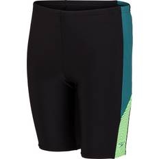 Speedo Boy's Dive Jammer - Black/Green/Green (812873G029)