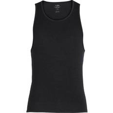 Smal Mouwloze shirts Icebreaker Anatomica Tanktop - Black