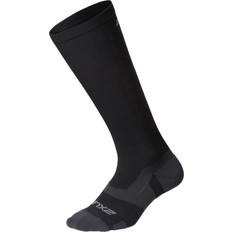 Vectr Light Cushion Full Length Compression Socks - Black/Titanium