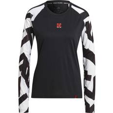 Damen - Radfahren Oberteile Adidas Five Ten Trail Long Sleeve T-shirt Women - Black