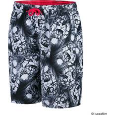 Multicoloured Swim Shorts Children's Clothing Speedo Star Wars Printed Leisure 17" Watershort - Black / White