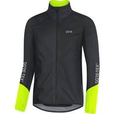 Gore C5 Gore-Tex Active Jacket Men - Black/Neon Yellow