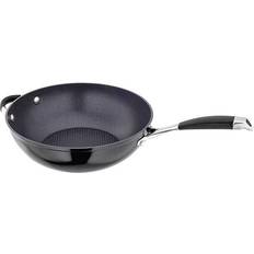 Ergonomic Handle Wok Pans Stellar Forged Non-Stick 28 cm