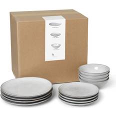 Broste Copenhagen Nordic Sand Service de Table 12pcs