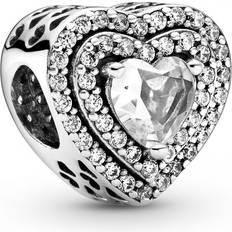 Pandora Amuletos y Colgantes Pandora Charm Corazón Brillante Elevado 799218c01