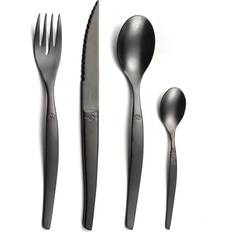 Svarta Bestickset Jet Bestickset 16st