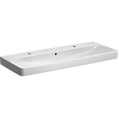 Lavabos de salle de bain Geberit Smyle Square Vasque Double 500.253.01.1