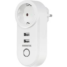 Uscita USB Prese Telecomandate Marmitek POWER SI Smart Wi-Fi Power Plug 15A 2xUsb