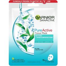 Acido Salicilico Maschere Viso Garnier Pure Active Tea Tree & Salicylic Acid 23g