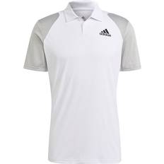 adidas Club Polo Shirt Men - White/Grey Two/Black