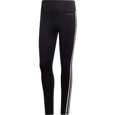 Adidas Designed 2 Move 3-Stripes High-Rise Long Tights Women - Black/White