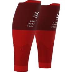 Homme - Rouge Cache-bras et Jambières Compressport Mixte R2v2 Manchon de Compression Mollets - Rouge