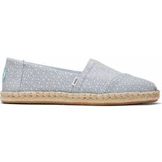 52 ½ Matalat kengät Toms Slubby Woven Rope Alprg Slip-On Shoes - Drizzle Grey