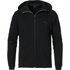 Boss hoodie full zip HUGO BOSS Saggy Full Zip Hoodie - Black