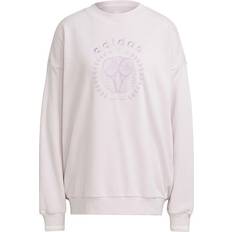 adidas Women's Tennis Luxe Graphic Sweatshirt - Pearl Amethyst