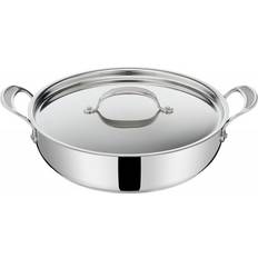 Acero Inoxidable - Titanio Cazuelas Tefal Jamie Oliver Cook's Classic con tapa 4.9 L 30 cm