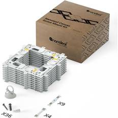 LED Lampun Osat Nanoleaf Screw Mounting Kit 9-pack