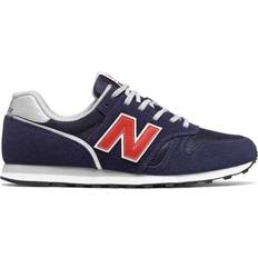 New Balance 373V2 M - Navy with Red