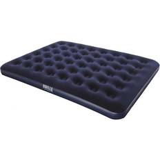 Bestway Camping et Plein air Bestway Matelas de camping Flocked queen 2 places Bleu marine bleu nuit Taille UNI