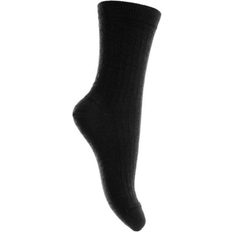 29/32 Underkläder mp Denmark Ankle Wool Socks - Black (718-08)