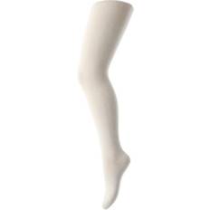 mp Denmark Wool/Cotton Plain Tights - Offwhite (327-432)