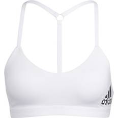 Adidas All Me Light Support Training Bra - White/Black