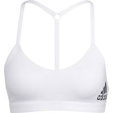 adidas All Me Light Support Training Bra - White/Black