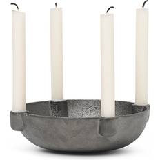 Noir Bougeoirs, Bougies & Parfums d'Ambiance Ferm Living Bowl Bougeoir 3.7cm